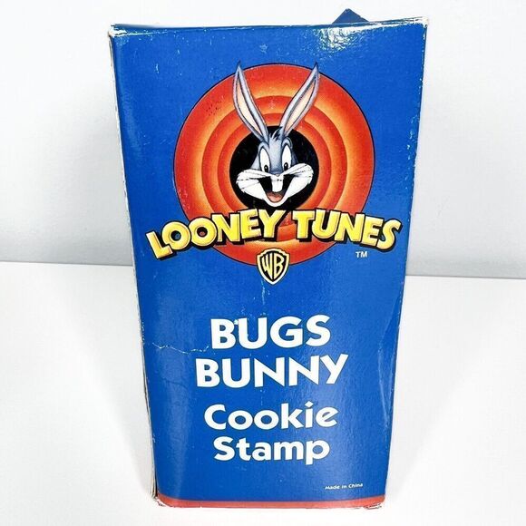 Looney Tunes Bugs Bunny Cookie Stamp Christmas Tree Santa Suit Animated Rabbit - Picture 7 of 12